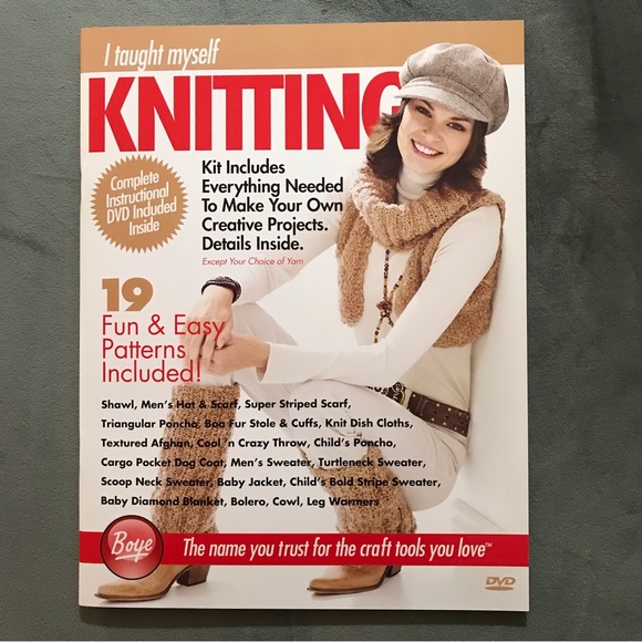 I taught myself knitting kit with DVD - Picture 11 of 11